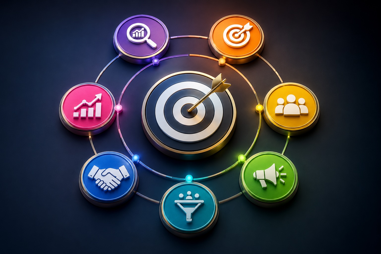 Illustration of the “Content strategy & visibility” service